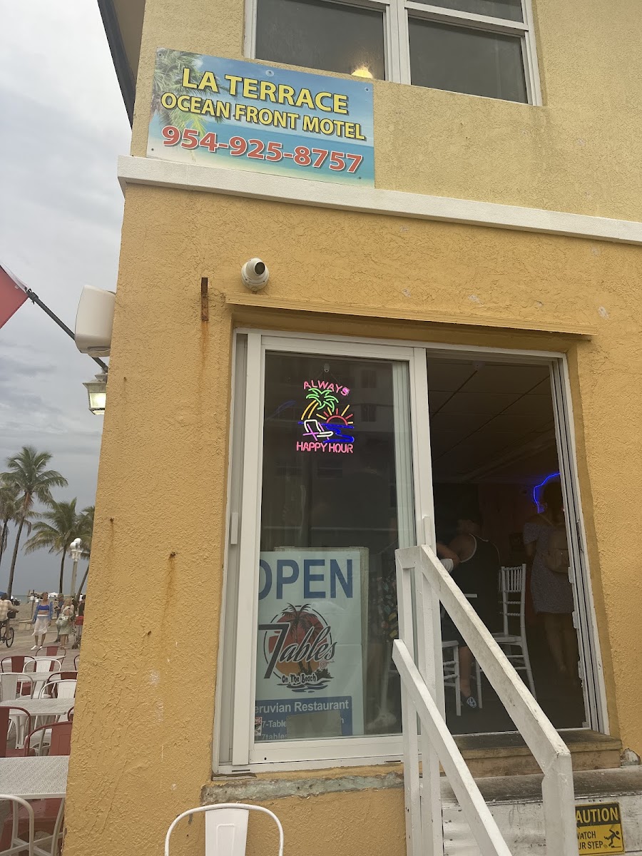 7 Tables On The Beach Authentic Peruvian Cuisine