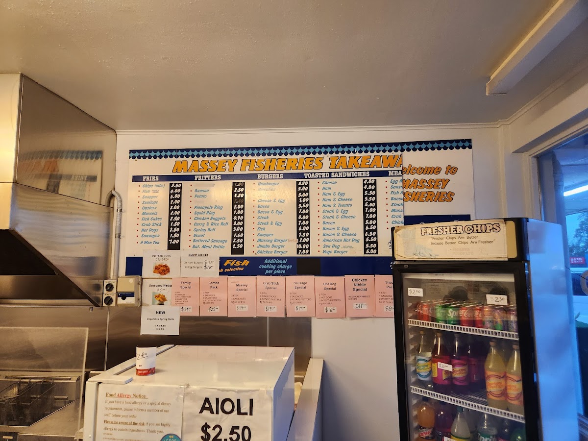 Massey Fisheries & Takeaways