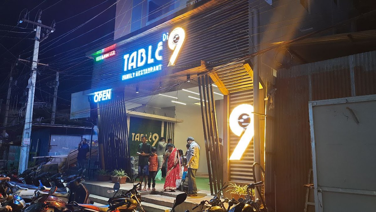 Di Table 9 Family Restaurant | KT Road, Tirupati