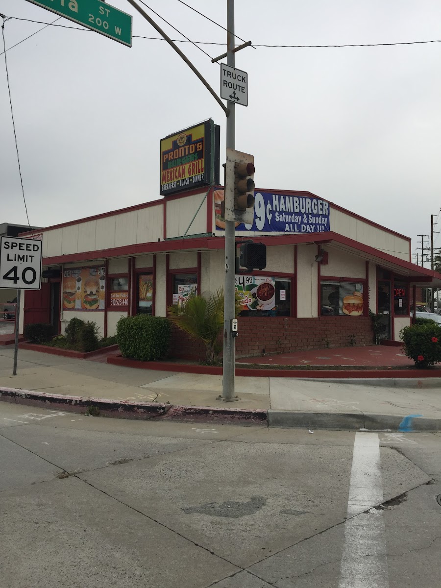 Pronto's Burgers & Mexican grill