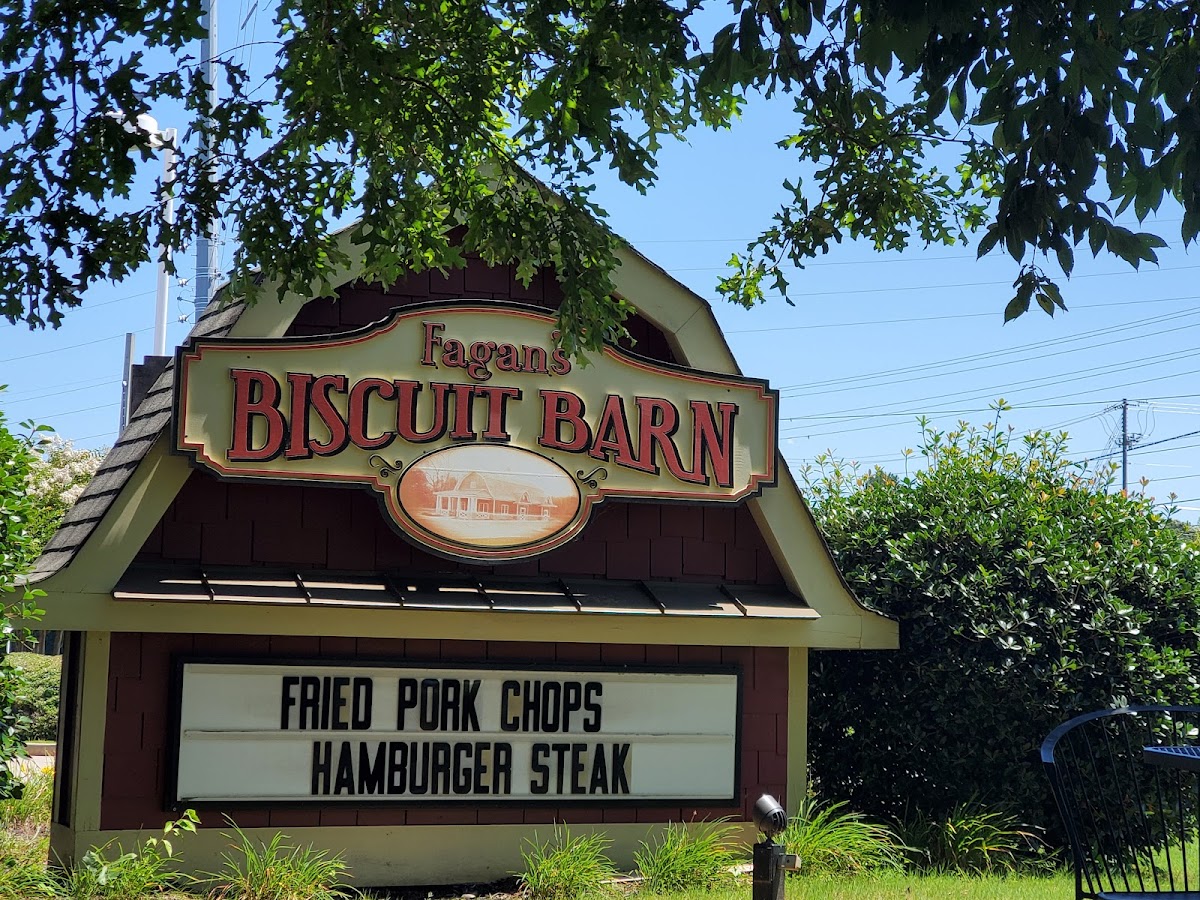 Feed The Well BBQ & Biscuit Barn (Formerly Fagan's Biscuit Barn)