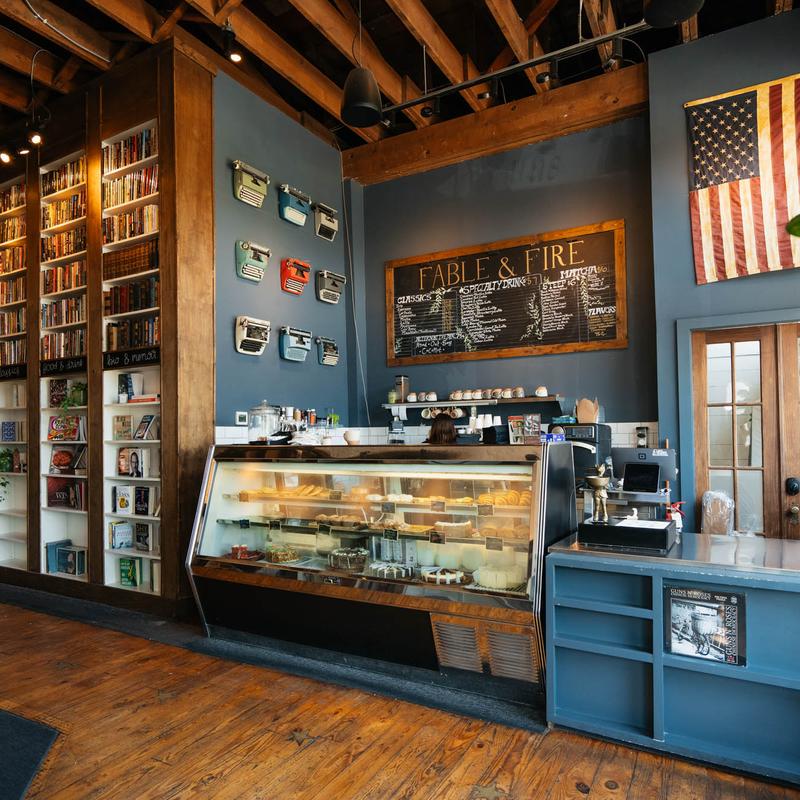 Fable & Fire - A Bookshop Bistro