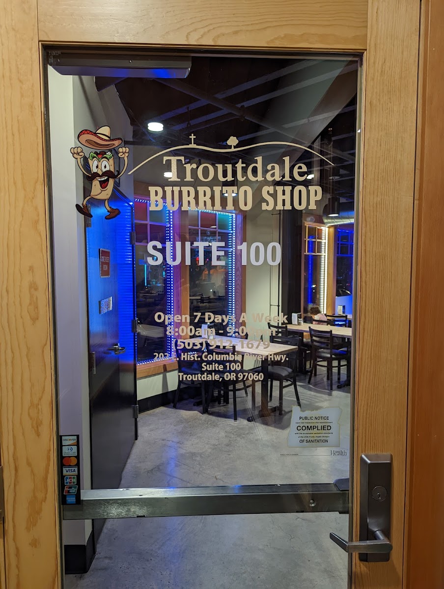 Troutdale Burrito Shop